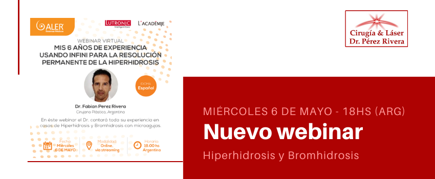 Webinar Internacional Lutronic HIPERHIDROSIS